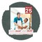 Dark Grey Suede Mat Board for 32x40 Frames - Fits 28x36 Photos